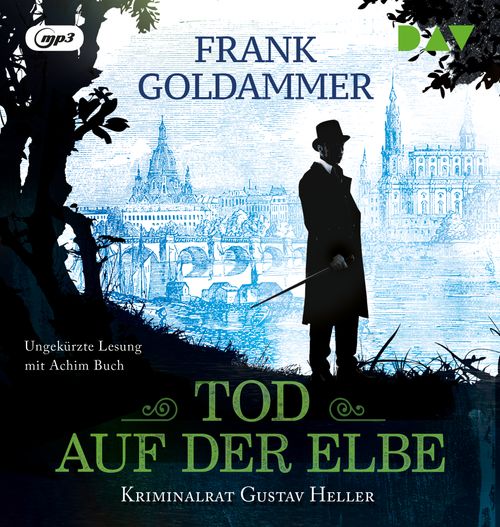 Cover des Buches Tod auf der Elbe. Kriminalrat Gustav Heller von 