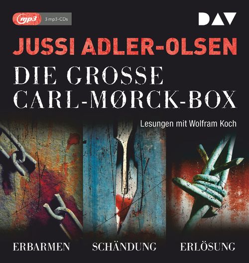 Cover des Buches Die große Carl-Mørck-Box 1 von Jussi Adler-Olsen