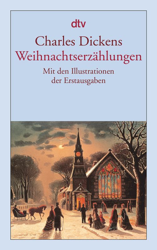 Cover des Buches Weihnachtserzählungen von Charles Dickens