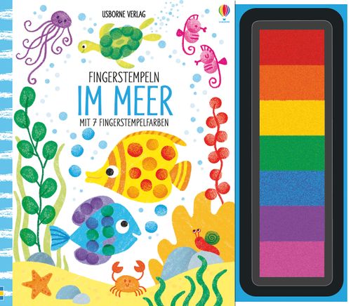 Cover des Buches Fingerstempeln: Im Meer von 