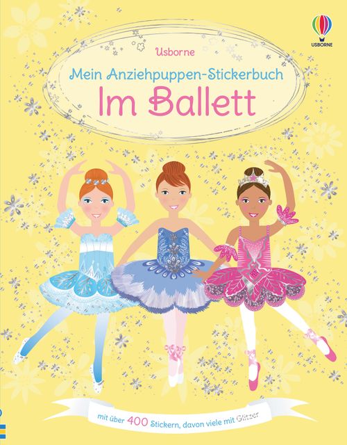 Cover des Buches Mein Anziehpuppen-Stickerbuch: Im Ballett von 