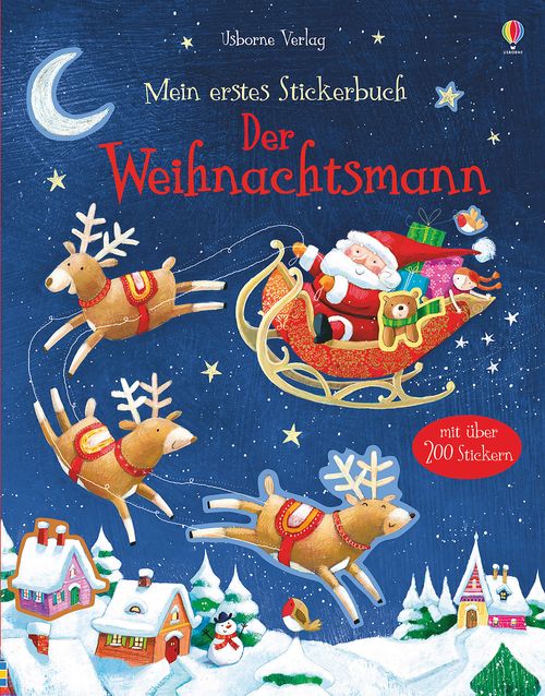 Mein erstes Stickerbuch: Der Weihnachtsmann