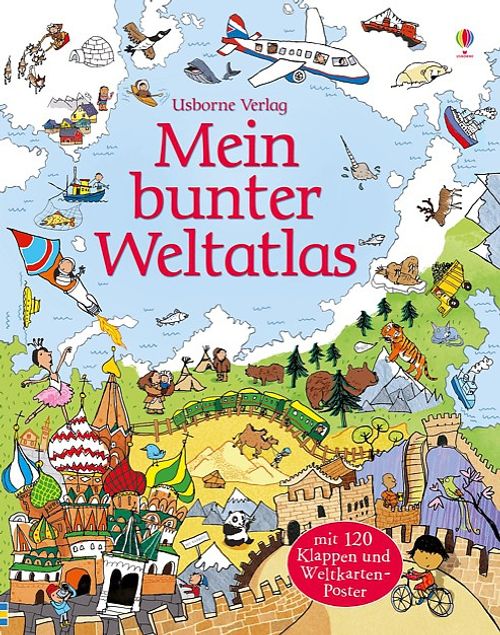 Cover des Buches Mein bunter Weltatlas von 