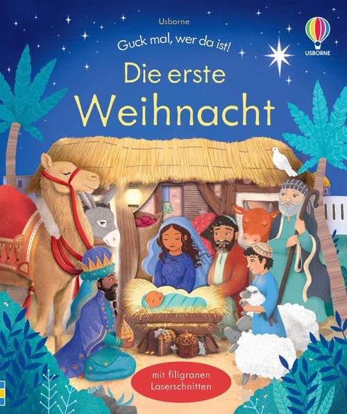 Cover des Buches Guck mal, wer da ist! Die erste Weihnacht von Anna Milbourne