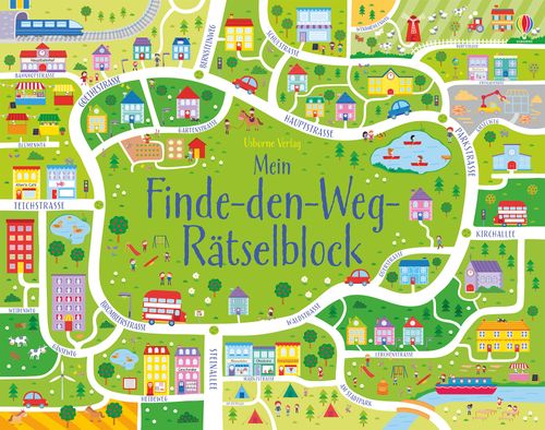 Cover des Buches Mein Finde-den-Weg-Rätselblock von 