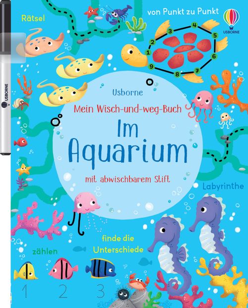 Cover des Buches Mein Wisch-und-weg-Buch: Im Aquarium von 