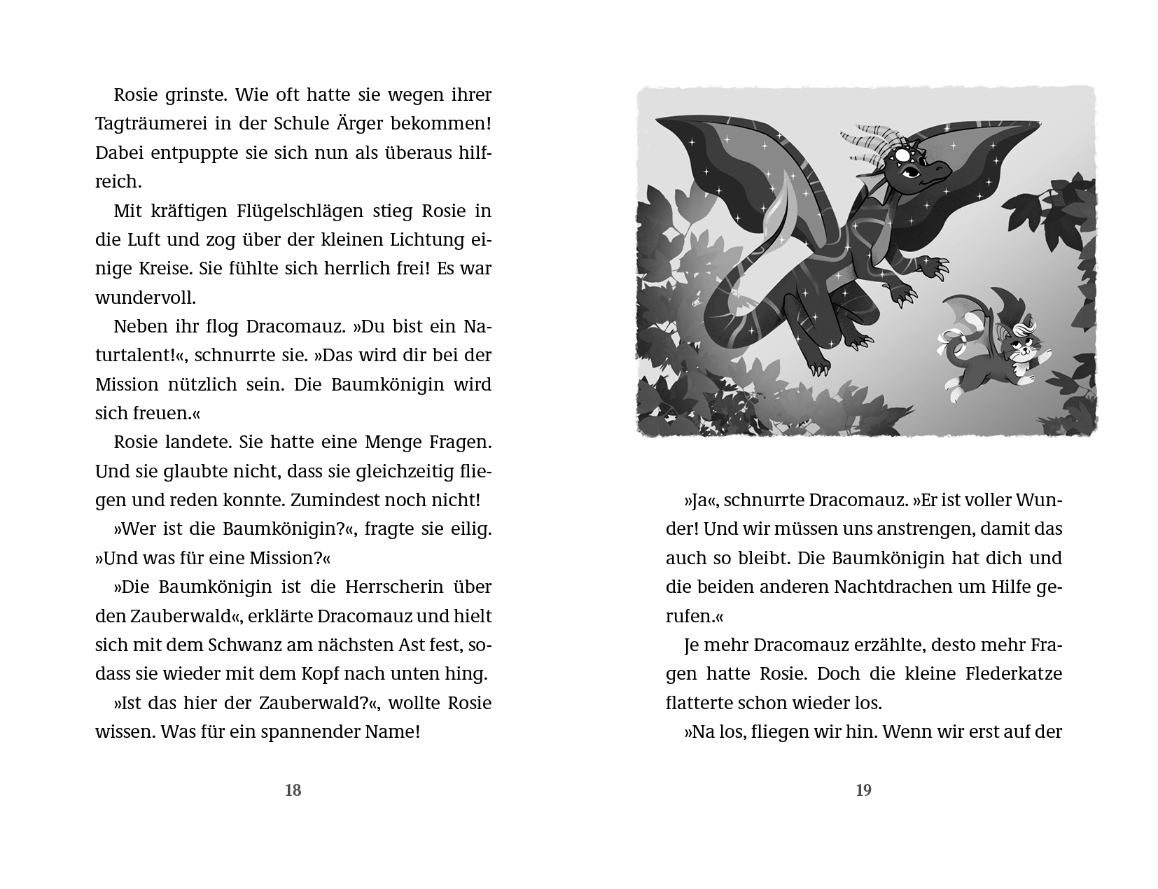 Cover des Buches Dragon Girls – Rosie, der Zwielichtdrache von Maddy Mara