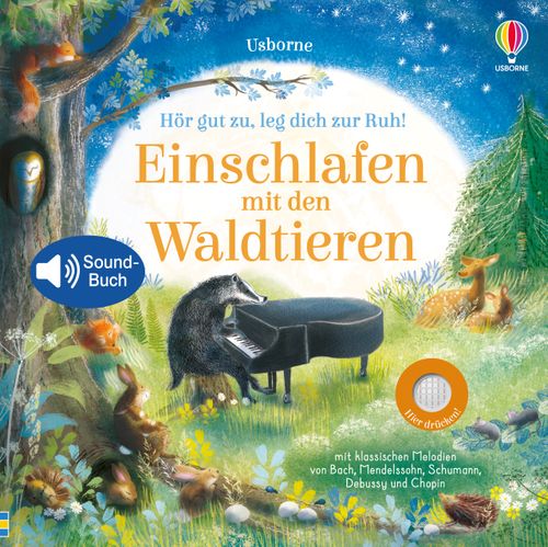 Cover des Buches Hör gut zu, leg dich zur Ruh! Einschlafen mit den Waldtieren von 