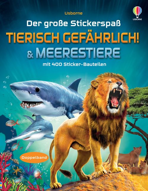 Cover des Buches Der große Stickerspaß: Tierisch gefährlich! & Meerestiere von 
