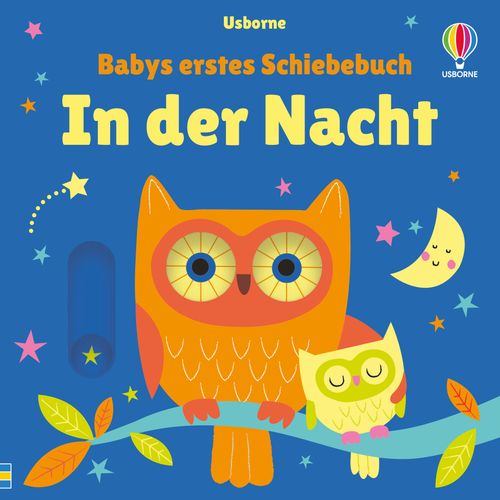 Cover des Buches Babys erstes Schiebebuch: In der Nacht von 