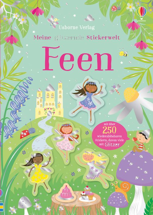 Cover des Buches Meine glitzernde Stickerwelt: Feen von 