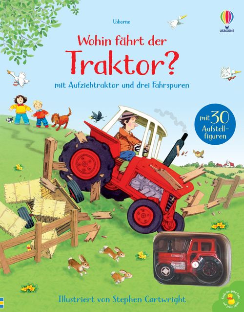 Cover des Buches Nina und Jan - Wohin fährt der Traktor? von Heather Amery, Gillian Doherty