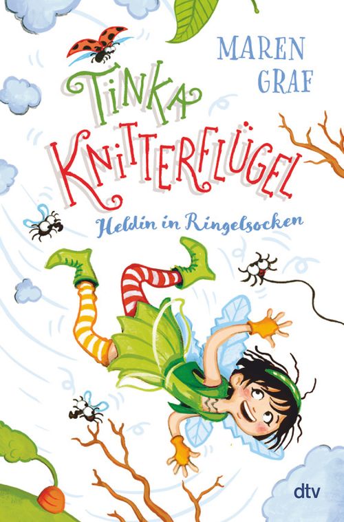 Cover des Buches Tinka Knitterflügel – Heldin in Ringelsocken von Maren Graf