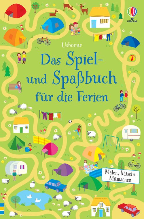 Cover des Buches Das Spiel- und Spaßbuch für die Ferien von 