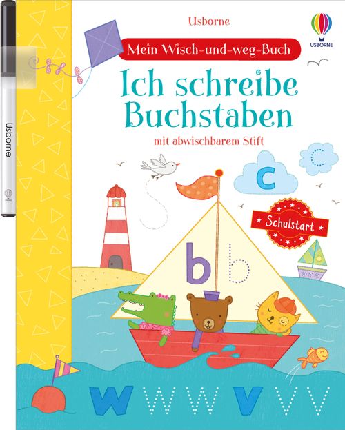 Cover des Buches Mein Wisch-und-weg-Buch Schulstart: Ich schreibe Buchstaben von 