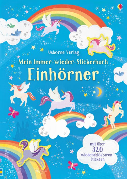 Cover des Buches Mein Immer-wieder-Stickerbuch: Einhörner von 