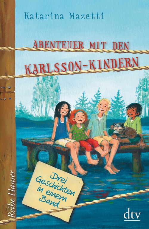 Cover des Buches Abenteuer mit den Karlsson-Kindern von 