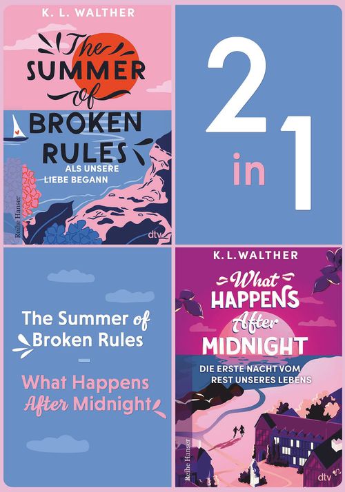 Cover des Buches The Summer of Broken Rules – What Happens After Midnight von K. L. Walther