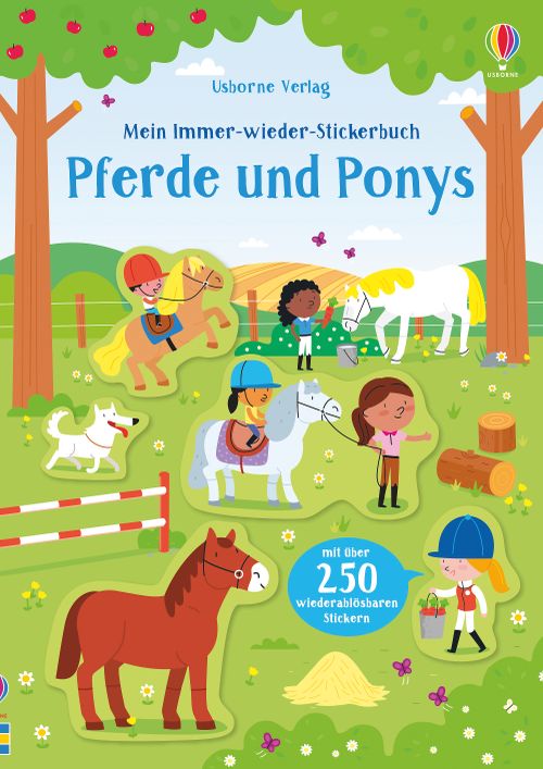 Cover des Buches Mein Immer-wieder-Stickerbuch: Pferde und Ponys von 