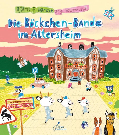 Cover des Buches Die Böckchen-Bande im Altersheim von 