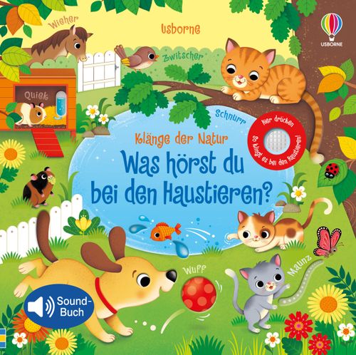 Cover des Buches Klänge der Natur: Was hörst du bei den Haustieren? von 