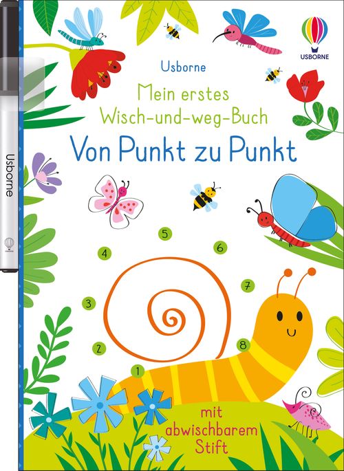 Cover des Buches Mein erstes Wisch-und-weg-Buch: Von Punkt zu Punkt von 