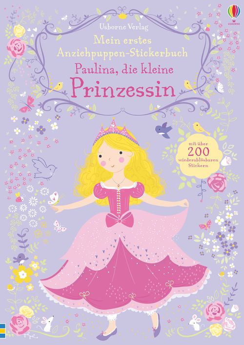 Cover des Buches Mein erstes Anziehpuppen-Stickerbuch: Paulina, die kleine Prinzessin von 