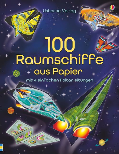 Cover des Buches 100 Raumschiffe aus Papier von Jerome Martin