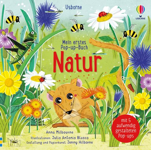 Cover des Buches Mein erstes Pop-up-Buch: Natur von Anna Milbourne