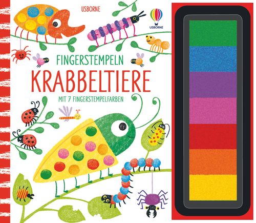 Cover des Buches Fingerstempeln: Krabbeltiere von 