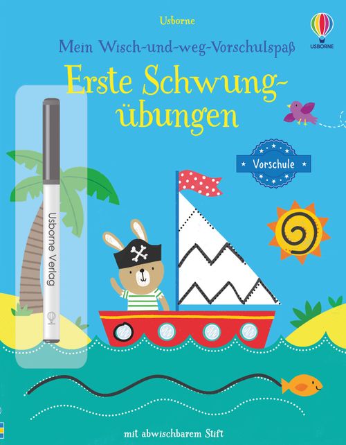 Cover des Buches Mein Wisch-und-weg-Vorschulspaß: Erste Schwungübungen von Jessica Greenwell