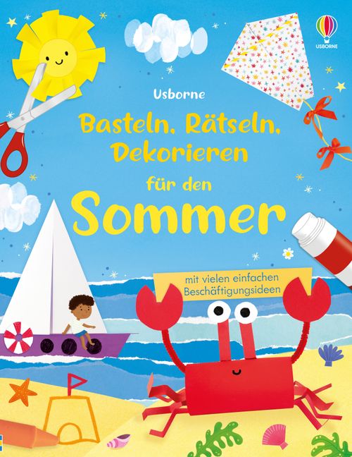 Cover des Buches Basteln, Rätseln, Dekorieren für den Sommer von 