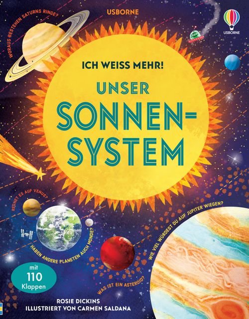 Cover des Buches Ich weiß mehr! Unser Sonnensystem von Rosie Dickins