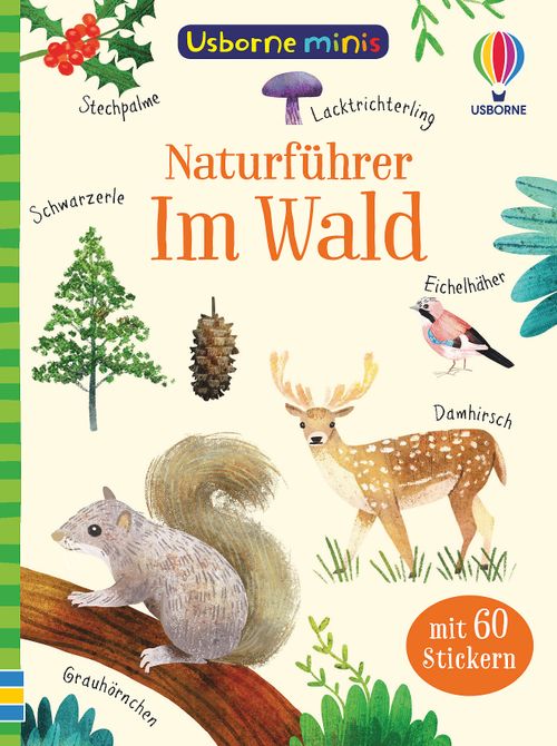 Cover des Buches Usborne Minis Naturführer: Im Wald von 