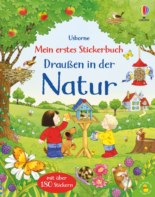 Cover des Buches Mein erstes Stickerbuch: Draußen in der Natur von 