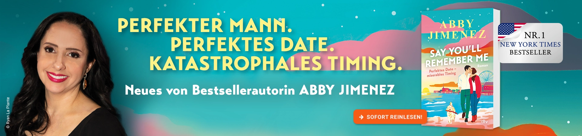 Romance von Bestseller-Autorin Abby Jimenez mit dem Titel Say you'll remember me
