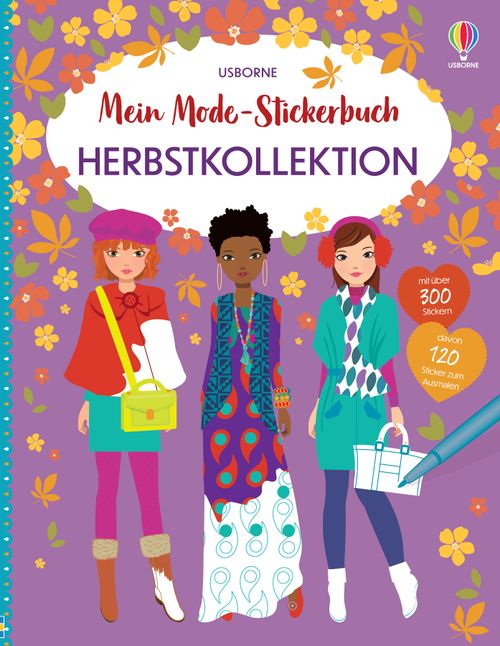 Cover des Buches Mein Mode-Stickerbuch: Herbstkollektion von 