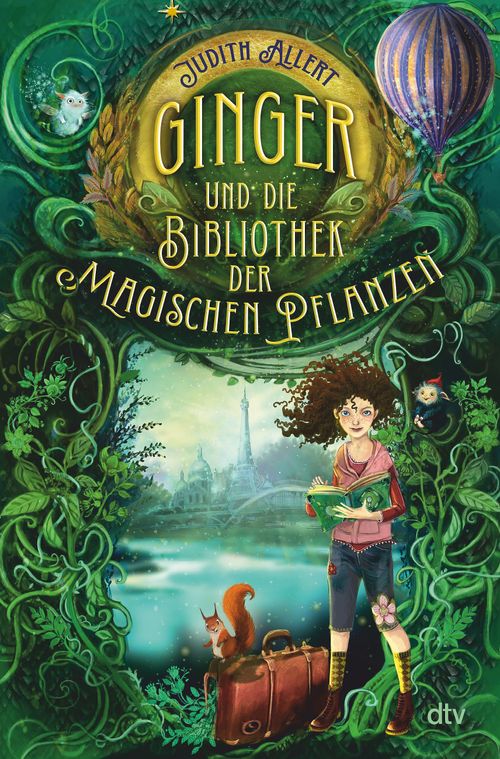 Cover des Buches Ginger und die Bibliothek der magischen Pflanzen von 