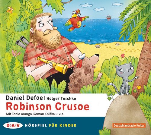 Cover des Buches Robinson Crusoe von 