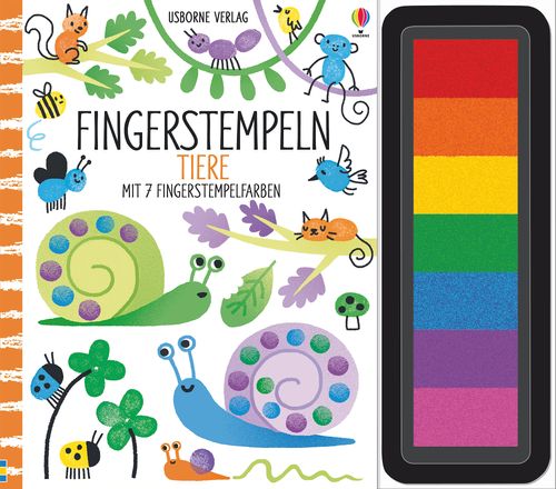 Cover des Buches Fingerstempeln: Tiere von 