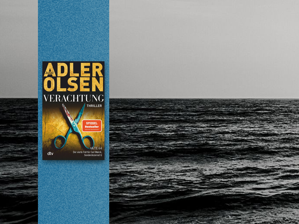 Foto eines Meeres und Buch Verachtung.