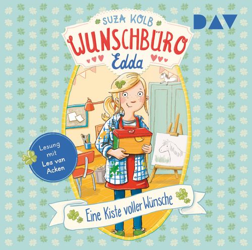 Cover des Buches Wunschbüro Edda – Teil 1: Eine Kiste voller Wünsche von 