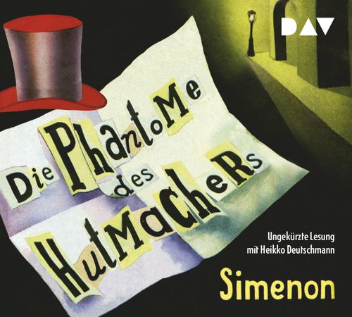 Cover des Buches Die Phantome des Hutmachers von 