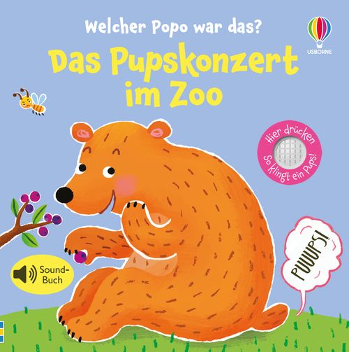 Cover des Buches Welcher Popo war das? Das Pupskonzert im Zoo von 