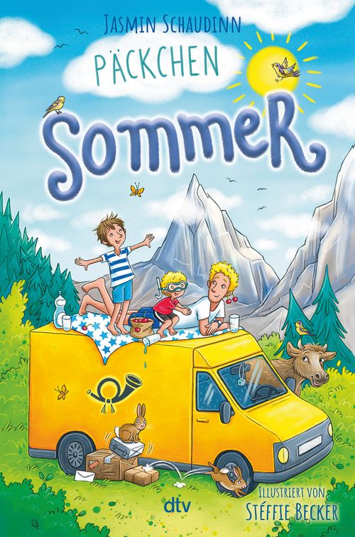 Cover des Buches Päckchensommer von Jasmin Schaudinn
