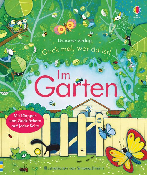Cover des Buches Guck mal, wer da ist! Im Garten von Anna Milbourne