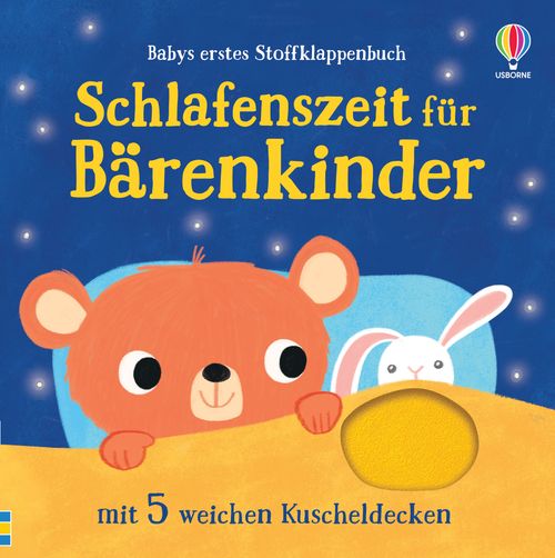 Cover des Buches Babys erstes Stoffklappenbuch: Schlafenszeit für Bärenkinder von 