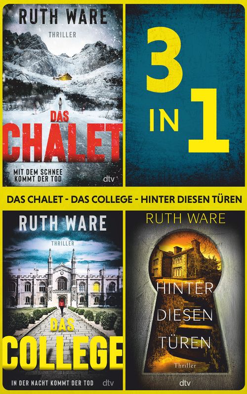 Cover des Buches Das Chalet - Das College - Hinter diesen Türen von Ruth Ware