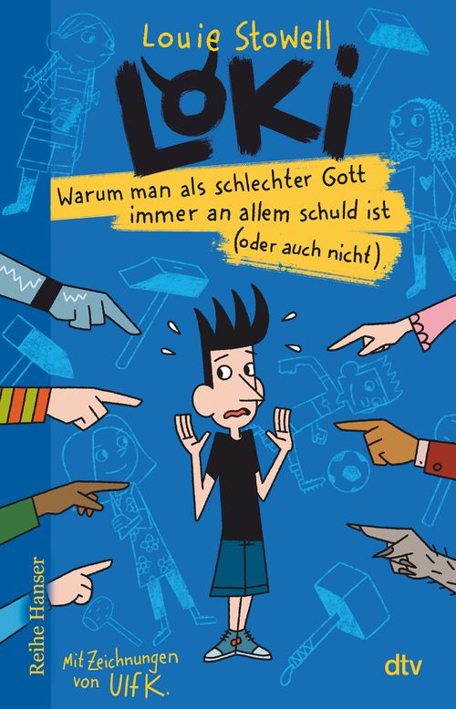 Cover des Buches Loki – Warum man als schlechter Gott immer an allem schuld ist (oder auch nicht) von Louie Stowell