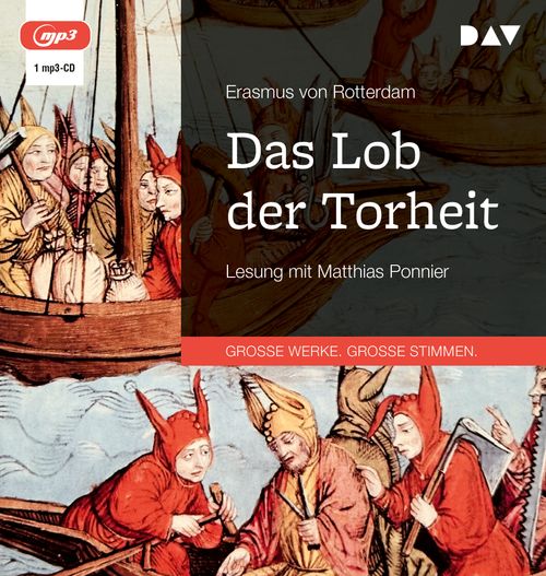 Cover des Buches Das Lob der Torheit von  Erasmus von Rotterdam